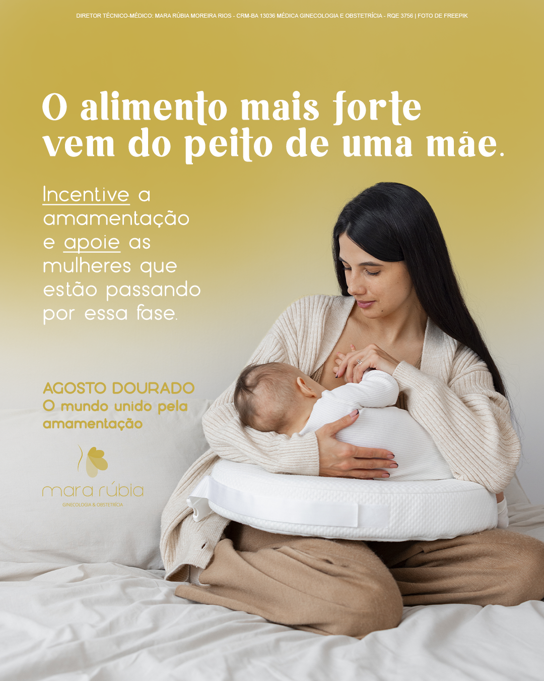 O Alimento Mais Forte Vem do Peito de Uma Mãe